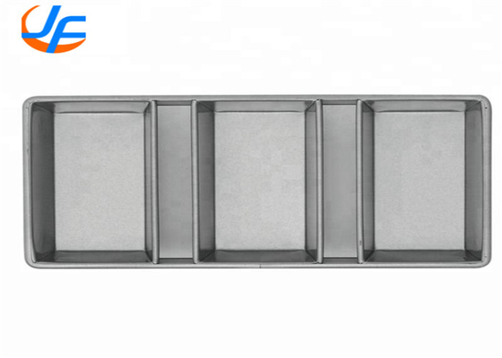 RK Bakeware China-Aluminisch staal 3 riemen Roggen Mackies Brood Pan Glas