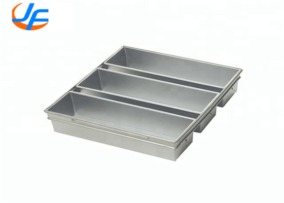 RK Bakeware China-Aluminisch staal 3 riemen Roggen Mackies Brood Pan Glas