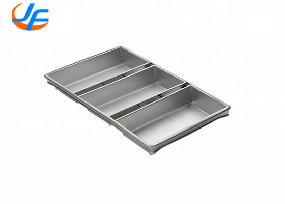 RK Bakeware China-Aluminisch staal 3 riemen Roggen Mackies Brood Pan Glas