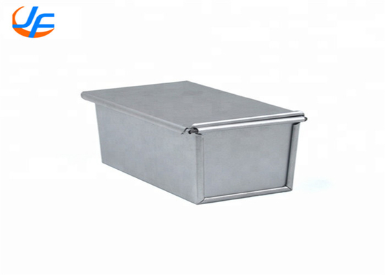 RK Bakeware China Foodservice NSF 450g Aluminium Pullman Loaf Pan / Pain De Mie Pan Single Pullman Loaf Pan Met Deksel