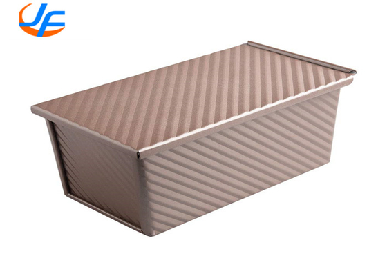 RK Bakeware China Foodservice NSF 680g Commercieel Bakken Pullman Broodpan Met Deksel, Broodpan Brood Toast Mould