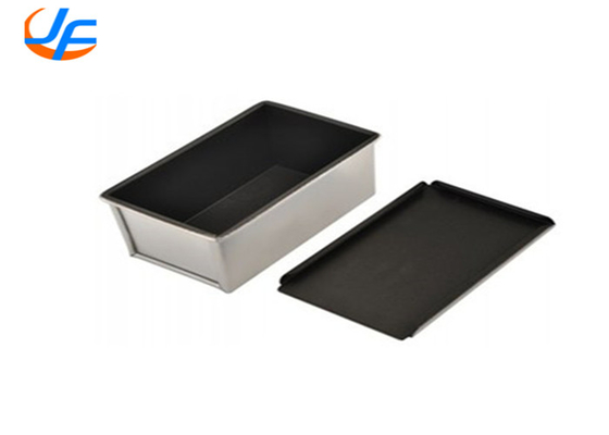 RK Bakeware China Foodservice NSF Sandwich Brood Pan Pullman Aluminium Brood Panen, Vierkante Totast Brood Pan Met Deksel