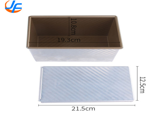 RK Bakeware China Foodservice NSF 400 gram Aluminium Broodpanen, Nonstick Grote capaciteit Pullman Broodpan