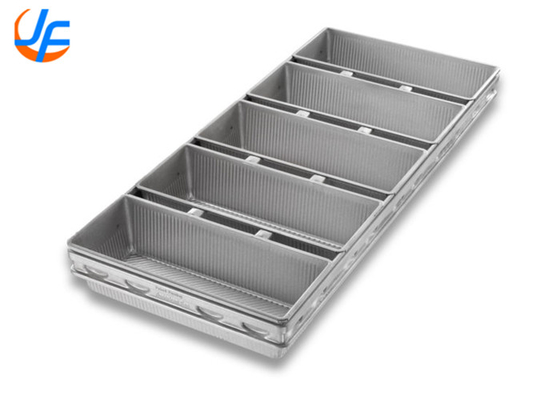 RK Bakeware China-Chicago Metalen 4 riemen Open Top Pullman Broodpan Gelast Voor Groothandel Bakkerijen