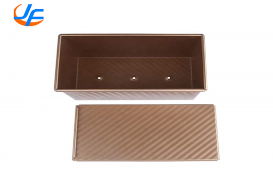 RK Bakeware China- Custom Made Aluminium Toast Bread Pan / 350g Loaf Pan Hard Anodized Coating