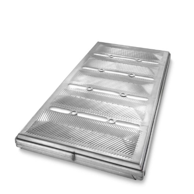 Rk Bakeware China-Chicago Metallic Industrial 4 banden Silicium geglazuurd Nonstick Pullman Broodvorm