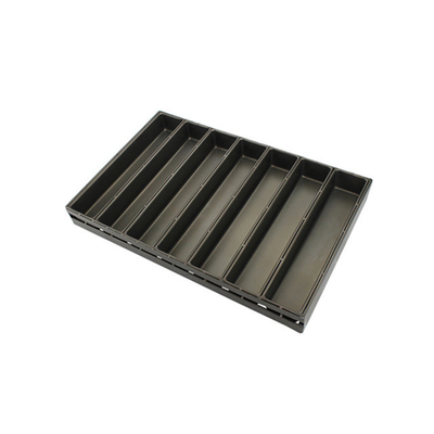 Rk Bakeware China-Silicone Nonstick Glazed Rusk Cake Tray/Rusk Pan voor industriële bakkerijen