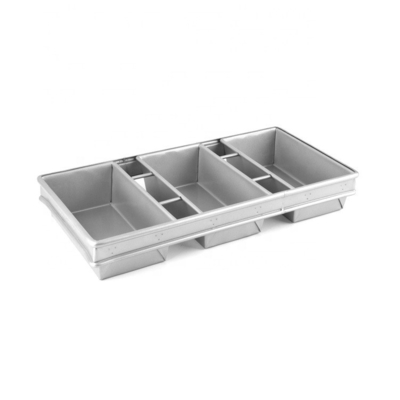Rk Bakeware China-Silicone Nonstick Glazed Rusk Cake Tray/Rusk Pan voor industriële bakkerijen