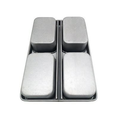 Rk Bakeware China-Chicago Metalen Silicone Gelast 5 Riemen Brood Vormen Open Top