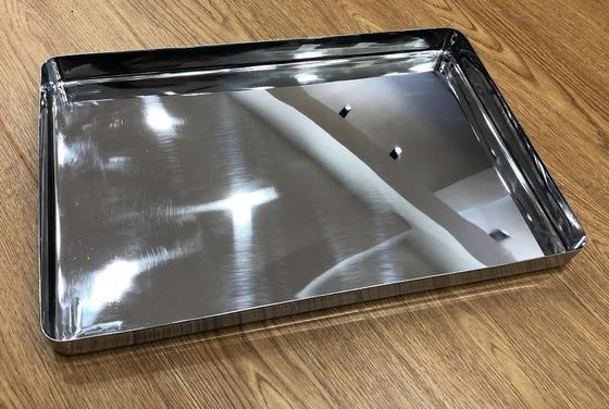 Rk Bakeware China-Deep Drawn 304 316 roestvrij staal Flat Rectangular Tray voor keuken, lab, tandheelkundige pan