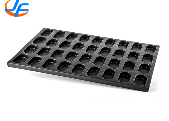 RK Bakeware China Foodservice 400*600 Commerciële Nonstick Vierkante Ovale Muffin Baking Tray