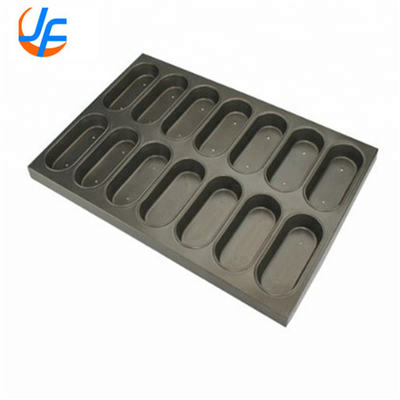 RK Bakeware China- Ovale vorm Cupcake Muffin Tray Voor industriële cake fabriek