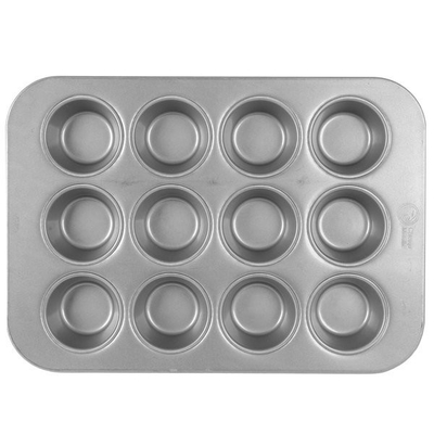 RK Bakeware China-Chicago Metallic Mini Crown Muffin Pan Fda Aluminium Tray Voor Taart