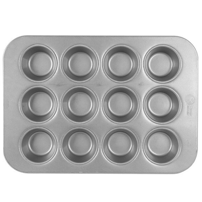 RK Bakeware China-Chicago Metallic Mini Crown Muffin Pan Fda Aluminium Tray Voor Taart