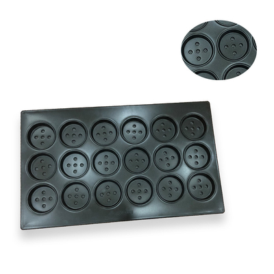 Nonstick Rond Hamburgerbroodje Tray Deep Staggered Formation Wehs 102-10