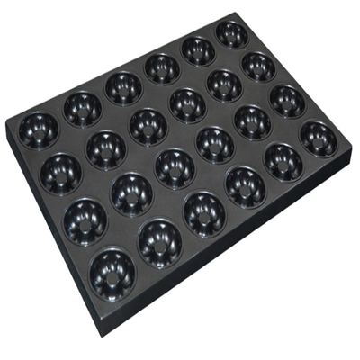 Rk Bakeware China-commerciële anti-aanbak donut cake bakplaat