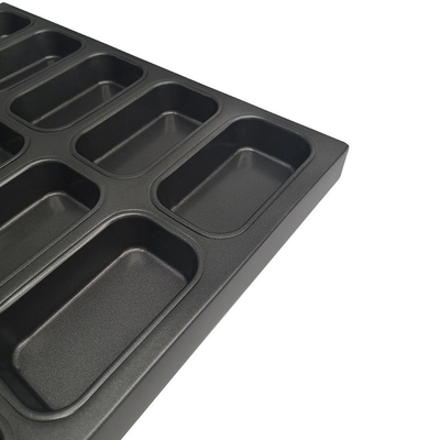 Rk Bakeware China Manufacturer-Nonstick Glazed Hamburger Roll Baking Tray voor commerciële bakkerijen