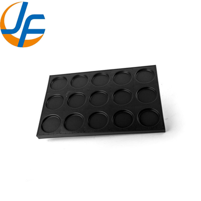 Rk Bakeware China Manufacturer-Nonstick Glazed Hamburger Roll Baking Tray voor commerciële bakkerijen