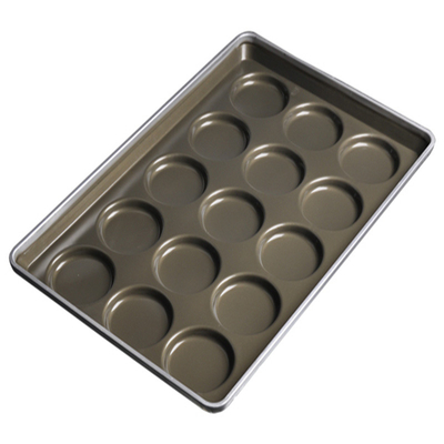 RK Bakeware China Foodservice NSF Anti-aanbak industriële muffin cakevorm CupCake lade