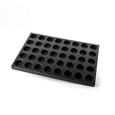 RK Bakeware China Foodservice NSF Custom Nonstick Glaze Chocolade Fudge Brownie Cupcake Muffin Pan