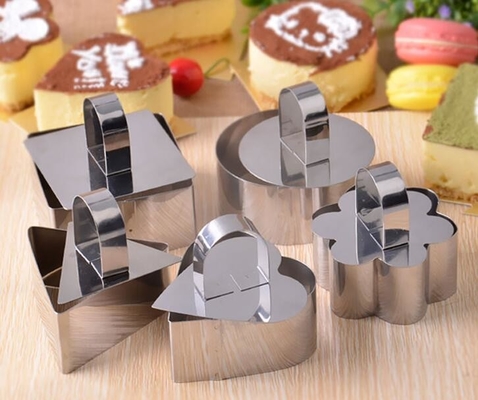 RK Bakeware China Foodservice NSF Roestvrij staal Mousse Cake Ring Pastry Cake Ring