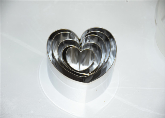 RK Bakeware China Foodservice NSF roestvrij staal mousse cake ring, ronde hart vierkant dessert mousse ring
