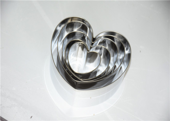RK Bakeware China Foodservice NSF roestvrij staal mousse cake ring, ronde hart vierkant dessert mousse ring