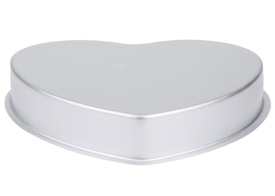 RK Bakeware China Foodservice NSF 142*134*55 Aluminium Hartvormige Taart Pan losse bodem