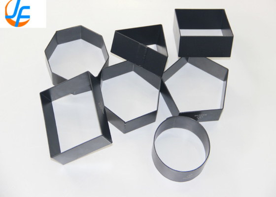 RK Bakeware China Foodservice NSF 5 6 7 8 9 inch Aluminium Taart Ring/ Hartvormige roestvrij staal Mousse Taart Ring
