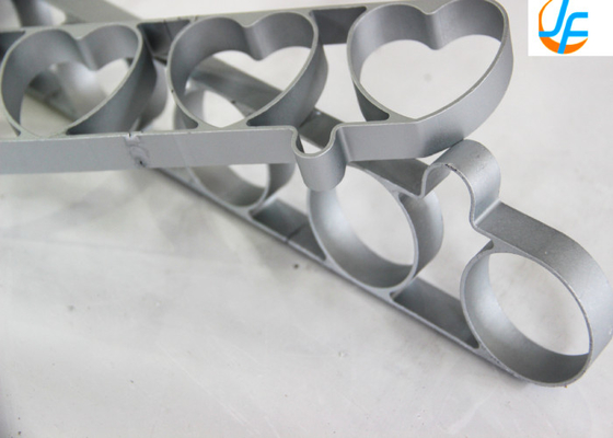 RK Bakeware China Foodservice NSF 5 6 7 8 9 inch Aluminium Taart Ring/ Hartvormige roestvrij staal Mousse Taart Ring