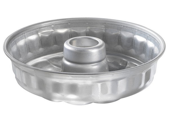 RK Bakeware China Foodservice NSF Custom Aluminisated Steel Cake Pan Fluted Bundt Cake Pan