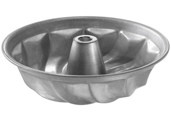 RK Bakeware China Foodservice NSF Custom Aluminisated Steel Cake Pan Fluted Bundt Cake Pan