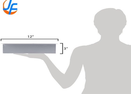 RK Bakeware China Foodservice NSF Rectangular Aluminium Cake Mould Rechtzijdige Cake Pan