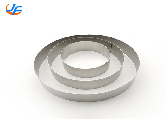 RK Bakeware China Foodservice NSF Verjaardag cake pan, roestvrij staal mousse ringen