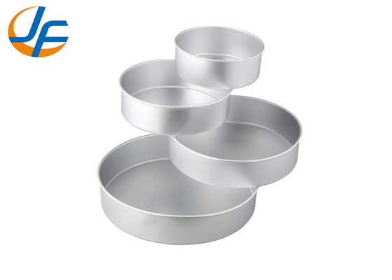 RK Bakeware China-Commercial Aluminium Cake Mould / Round Pie Pan Anodisated Coating