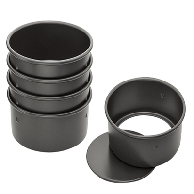 Rk Bakeware China Ronde rechthoek Afneembare Geanodiseerde Aluminium Taartvorm Taart Pan Taart Tin