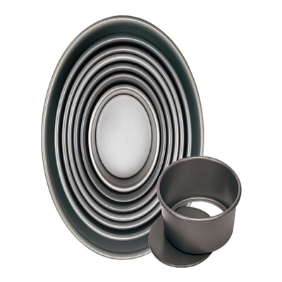 Rk Bakeware China Ronde rechthoek Afneembare Geanodiseerde Aluminium Taartvorm Taart Pan Taart Tin