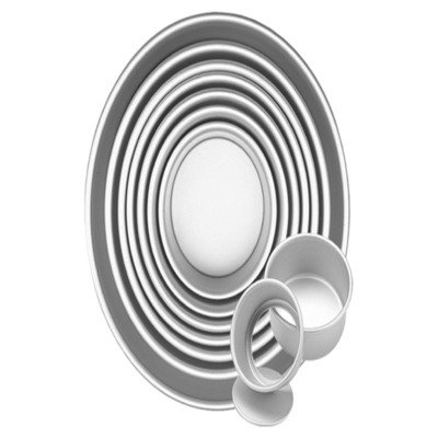 Rk Bakeware China Ronde rechthoek Afneembare Geanodiseerde Aluminium Taartvorm Taart Pan Taart Tin