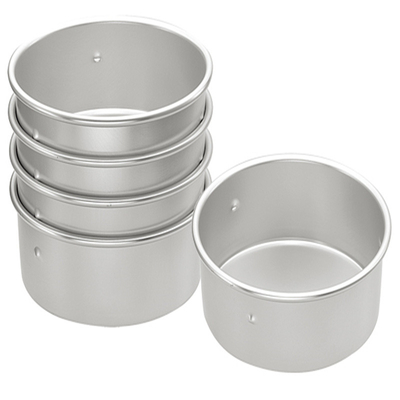 Rk Bakeware China Ronde rechthoek Afneembare Geanodiseerde Aluminium Taartvorm Taart Pan Taart Tin