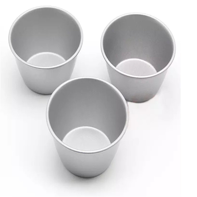 Eiertartvorm Mini Pie Tin Hittebestendige niet-stick Cake Pan Baking Tool 1 koper