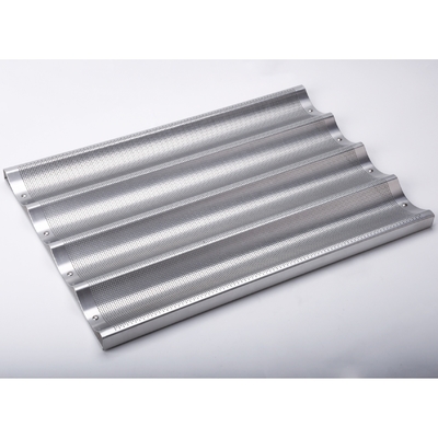 26 * 18 inch aluminium niet-stick baguette pan baguette bakplaat bandejas para baguette aluminium Franse broodpan