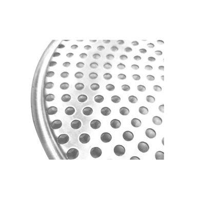 11 inch geperforeerde ronde geperforeerde pizza-pan met gaten bakplaat aluminium pizza-pan plaat bandejas para panaderia