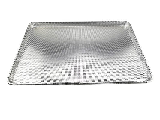 Volledige geperforeerde bakplaat voor brood, burger of hamburger of hotdog, niet-aansluitende bakplaat voor brood, aluminium bakplaat