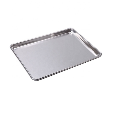 18*13'*1' half grote bakplaat half broodjespan bakplaat aluminium bakplaat draad in de rand bakplaat zware bakplaat