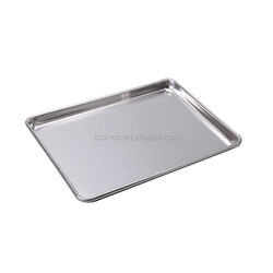 18*13'*1' half grote bakplaat half broodjespan bakplaat aluminium bakplaat draad in de rand bakplaat zware bakplaat