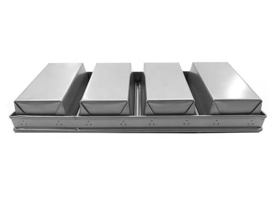 5 gesloten Aluminium staal bakplaat bakplaat bakplaat toastdoos brood gieten brood bak toastdoos voor restaurant