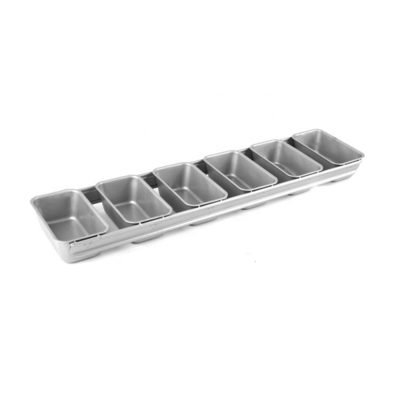 6 gesloten toastdoos niet-klevend Aluminium staal bakplaat bakplaat bakplaat toastdoos brood gieten brood bakken