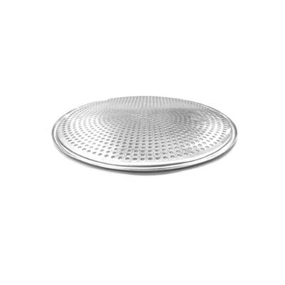 16 inch geperforeerde ronde aluminium pizzapan geperst pizzabak bakbak voor bakkerij of bar of restaurant