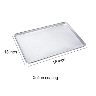 18&quot;*13&quot;*1&quot; Volledig geperforeerd bakplaat voor brood hamburger of hamburger of hotdog niet-klevend broodje bakplaat aluminium broodplaat