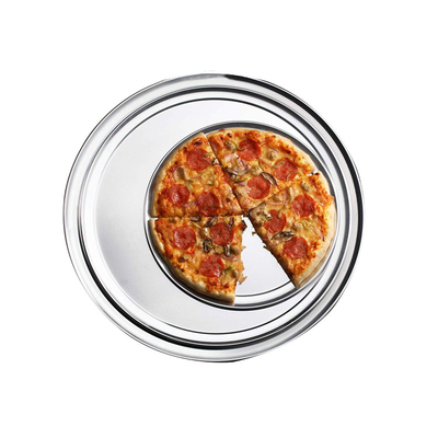 13 inch ronde aluminium pizza pan pizza bakplaat bakplaat Aluminium pizza schijf